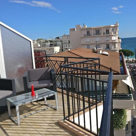 Nice Apartment Last Floor With Terrace And Clear View On The Sea Канни Екстер'єр фото